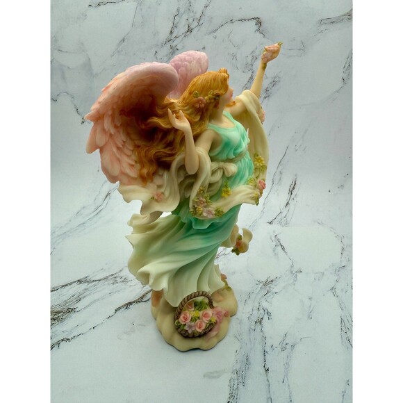 Seraphim Classics “Chelsea" Summer’s Delight” Angel Figurine by Roman #78048 - Picture 6 of 16